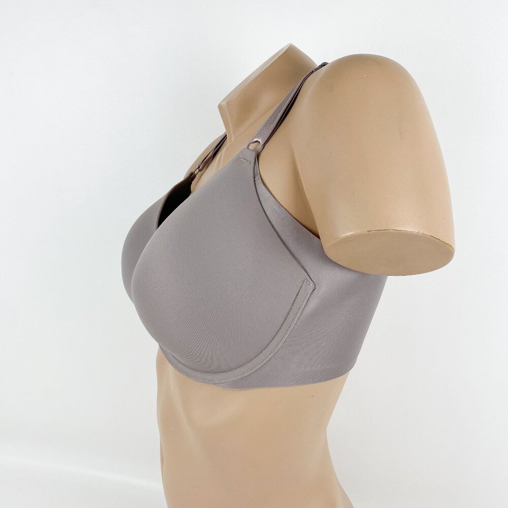 Women's Warner's Underwire Bra size 38D Light Purple Silky Fabric - Picture 3 of 6